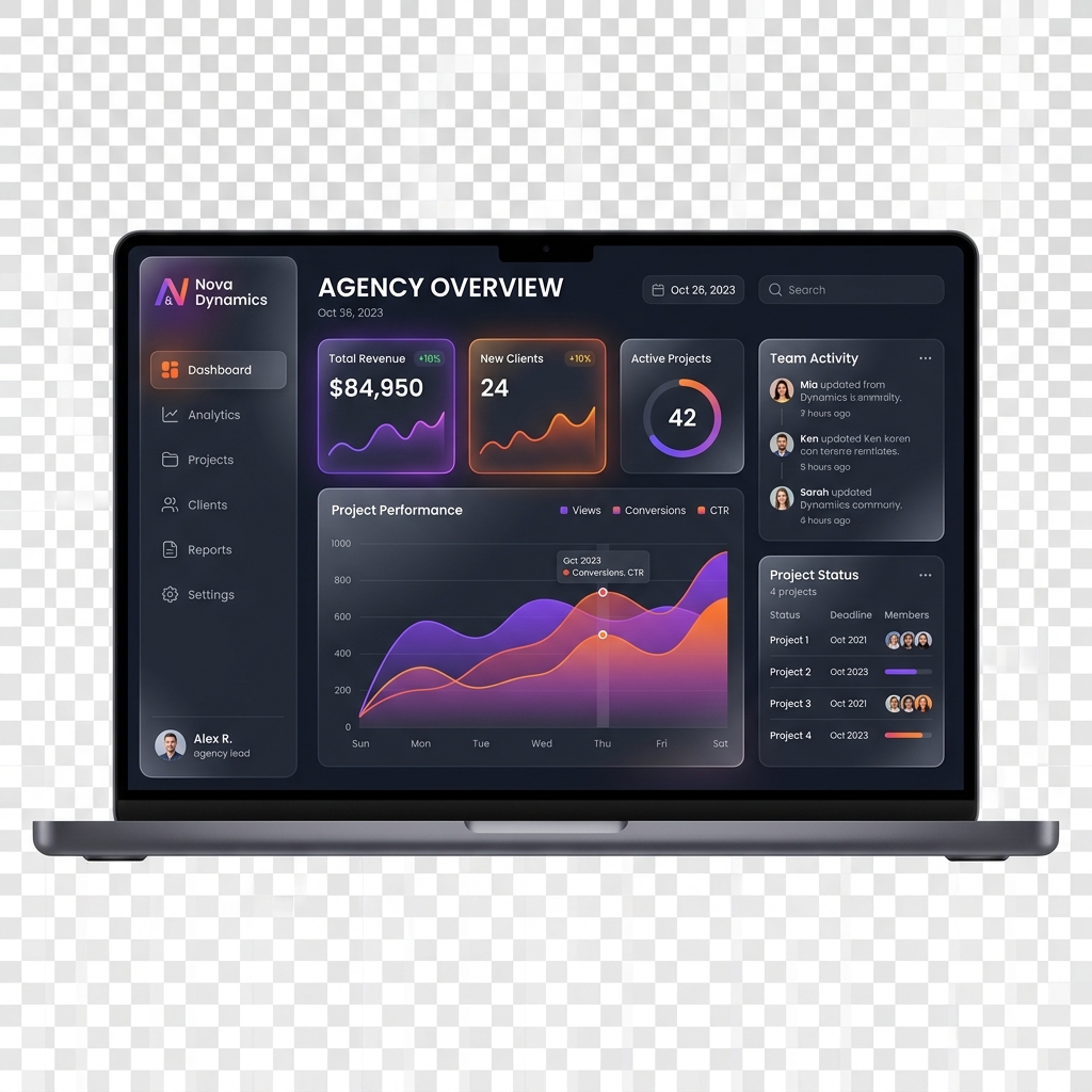 Website Mockup created by MOZ Websites